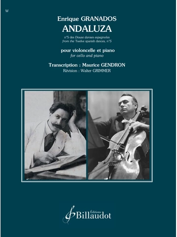 Andaluza n° 5 des Douze Danses espagnoles Visuell